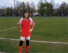 Футболист Дмитрий Маликов. 2002 год